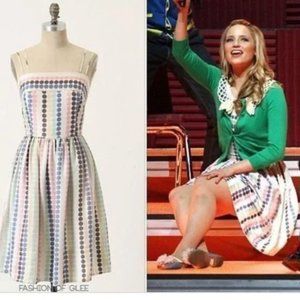 Anthropologie Ann Louise Roswald - Girls from Savoy Polka Dot Dress Glee Size 4